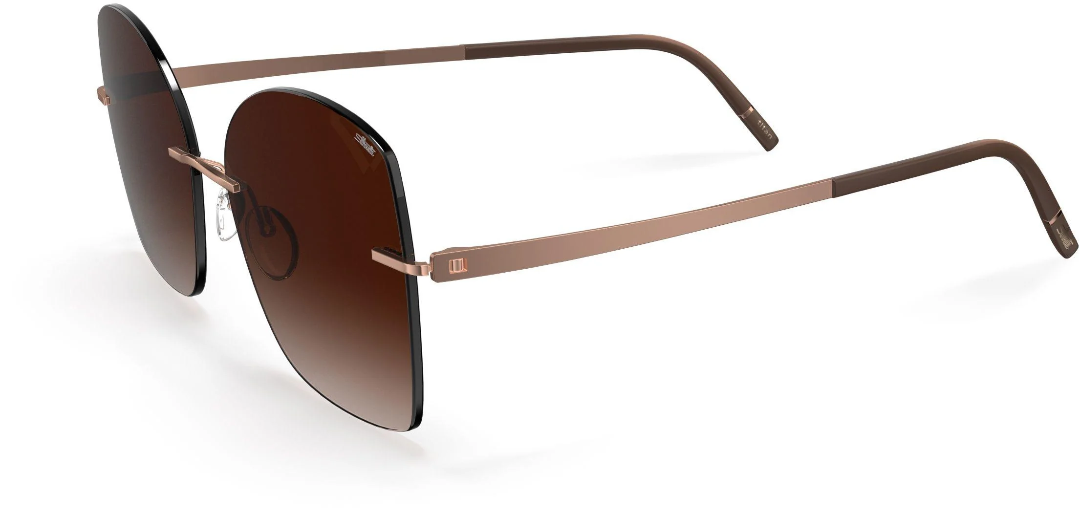 Silhouette Terranea Rimless 8193 Sunglasses - Image 12