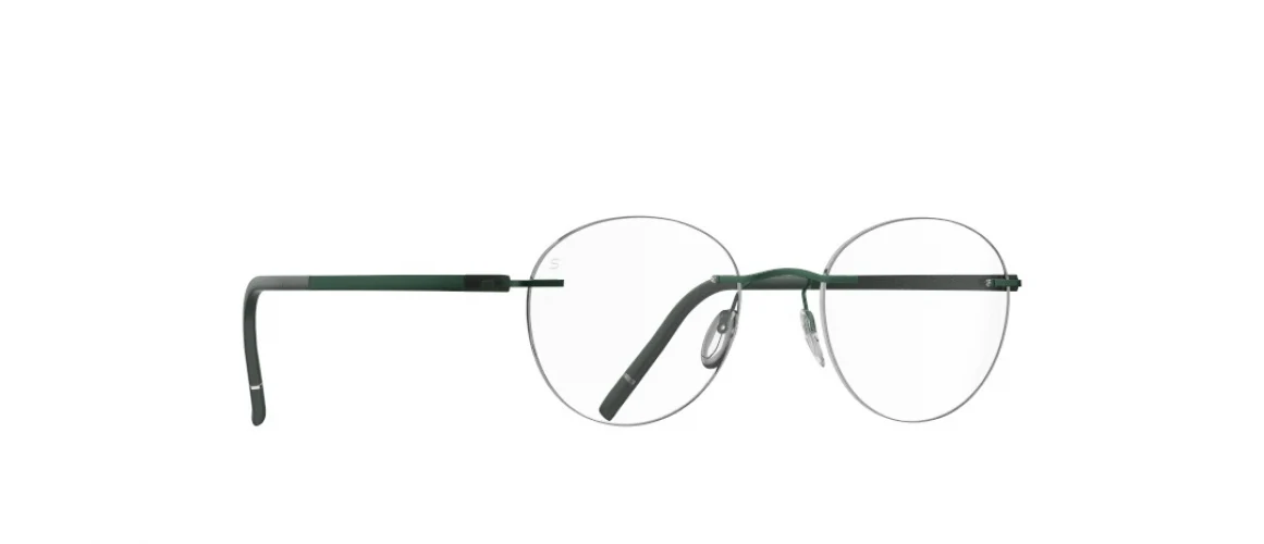 Silhouette The Dawn Chassis Rimless 5573 Eyeglasses - Image 11