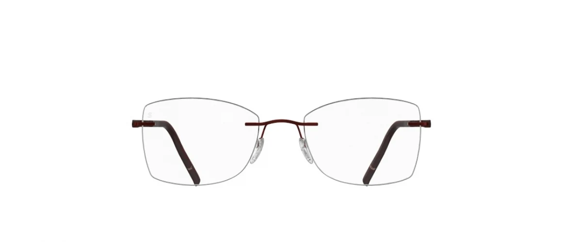 Silhouette The Dawn Chassis Rimless 5573 Eyeglasses - Image 14