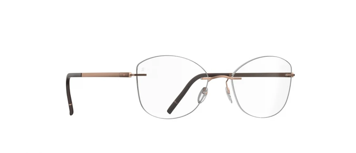 Silhouette The Dawn Chassis Rimless 5573 Eyeglasses - Image 4