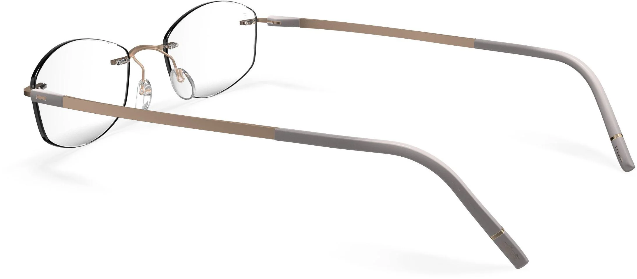 Silhouette The Dawn Demo Rimless 5573 Eyeglasses - Image 74