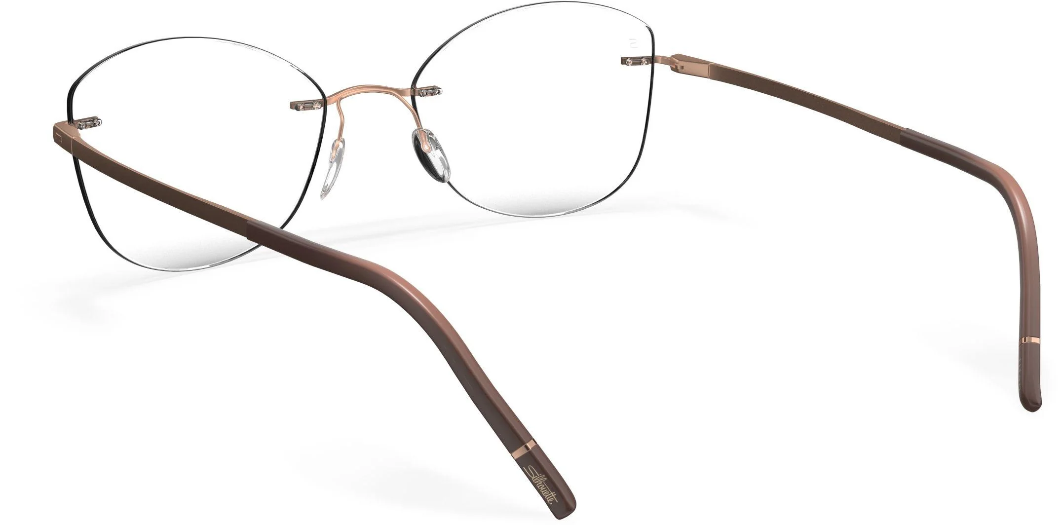 Silhouette The Dawn Demo Rimless 5573 Eyeglasses - Image 91