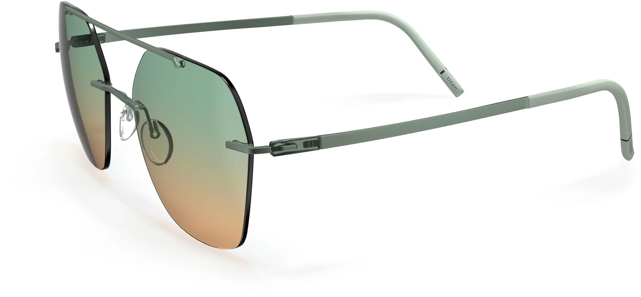 Silhouette The Dawn Demo Rimless 5573 Eyeglasses - Image 96