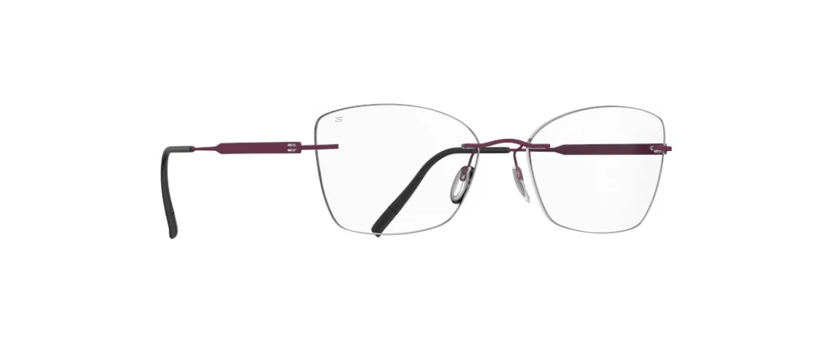Silhouette The Timeless Visionary Demo Rimless 5603 Eyeglasses - Image 3