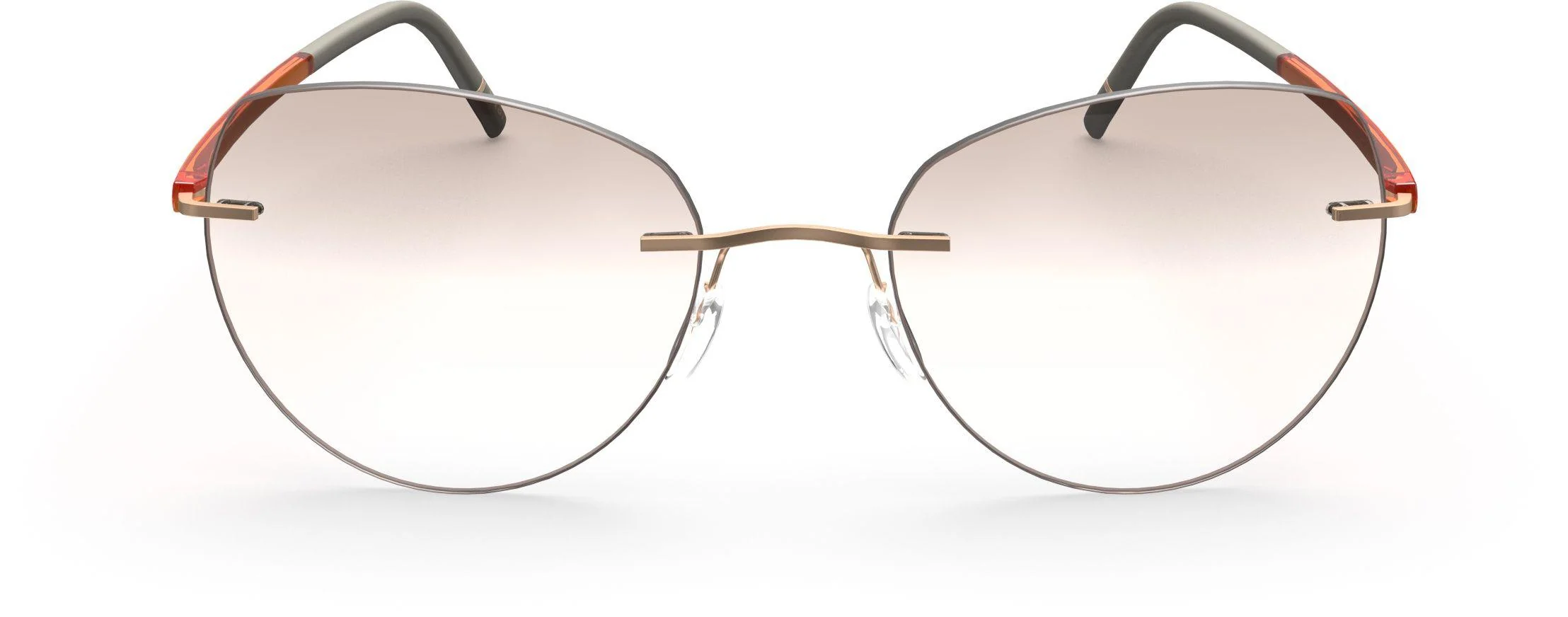 Silhouette The Wave Color Groove Demo Rimless 5567 Eyeglasses - Image 103