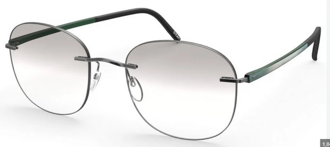 Silhouette The Wave Color Groove Demo Rimless 5567 Eyeglasses - Image 110