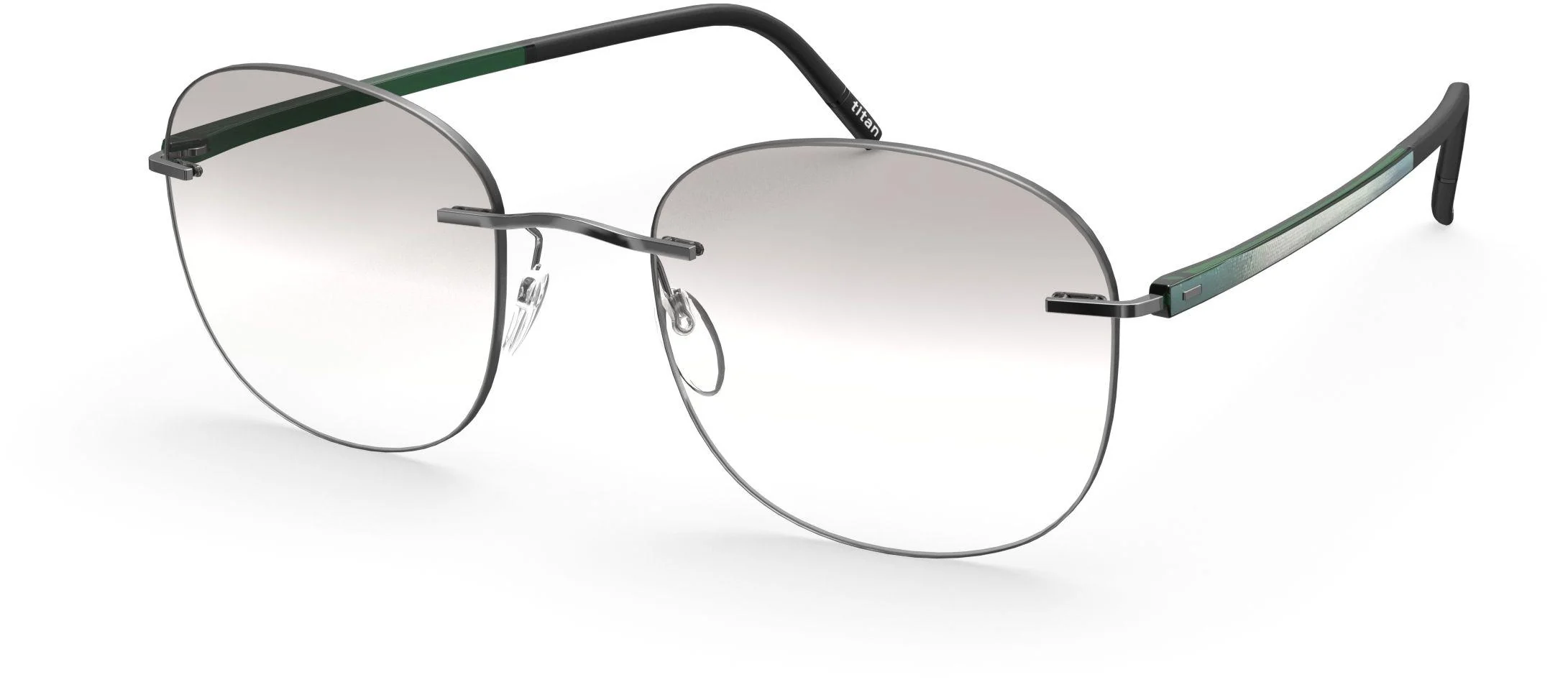 Silhouette The Wave Color Groove Demo Rimless 5567 Eyeglasses - Image 112