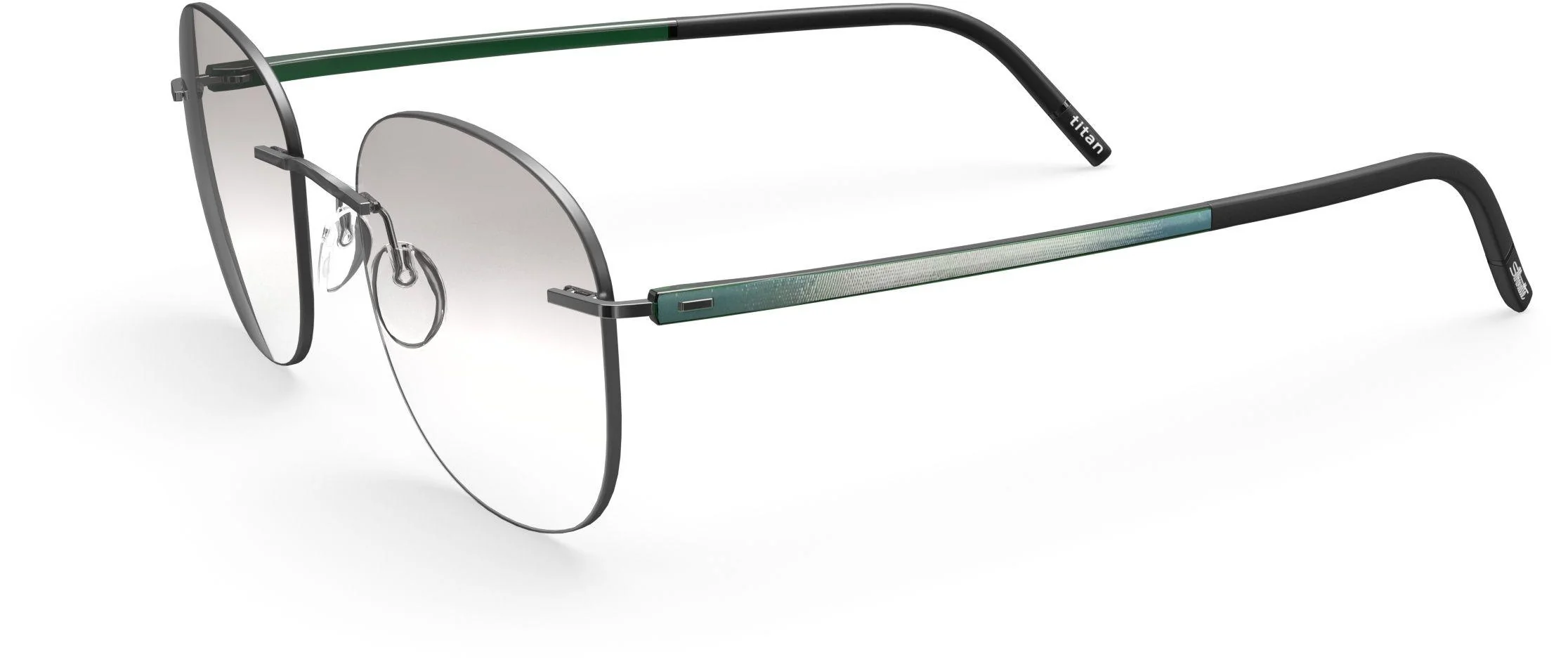 Silhouette The Wave Color Groove Demo Rimless 5567 Eyeglasses - Image 113