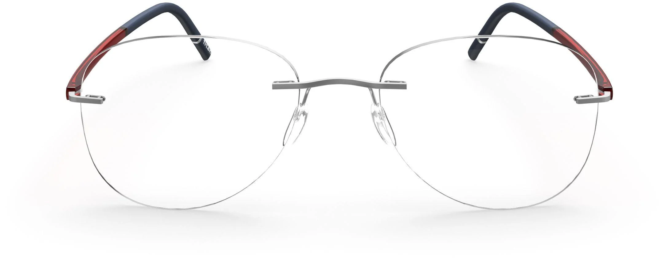 Silhouette The Wave Color Groove Demo Rimless 5567 Eyeglasses - Image 12