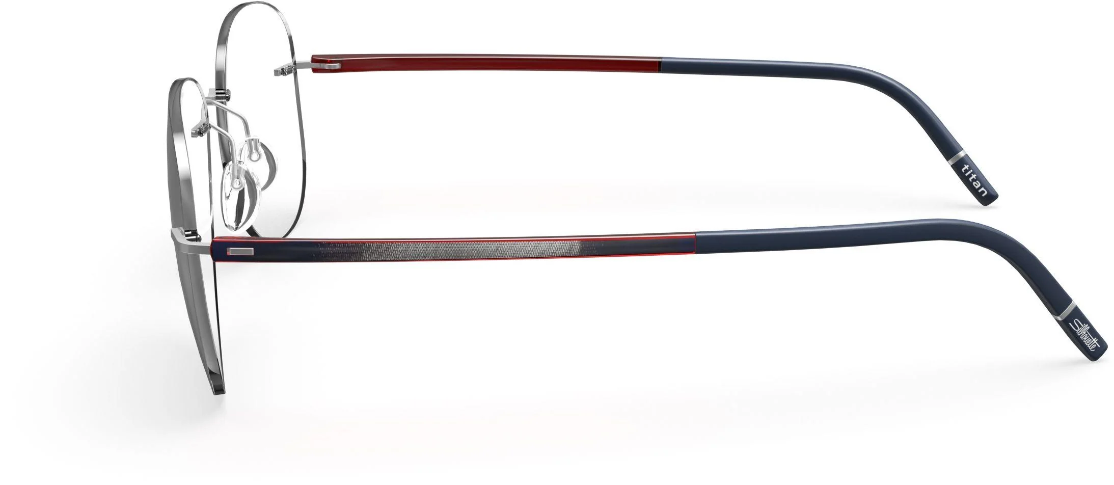 Silhouette The Wave Color Groove Demo Rimless 5567 Eyeglasses - Image 15