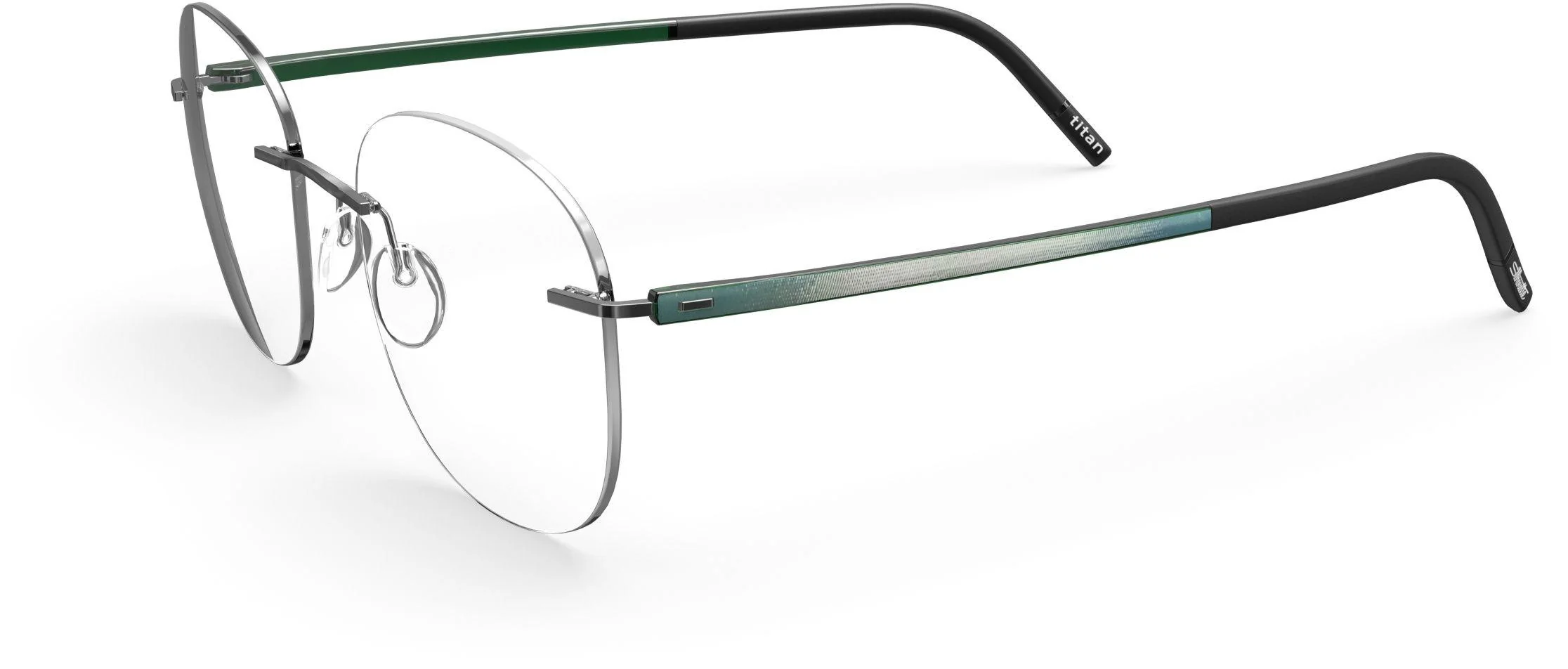 Silhouette The Wave Color Groove Demo Rimless 5567 Eyeglasses - Image 22