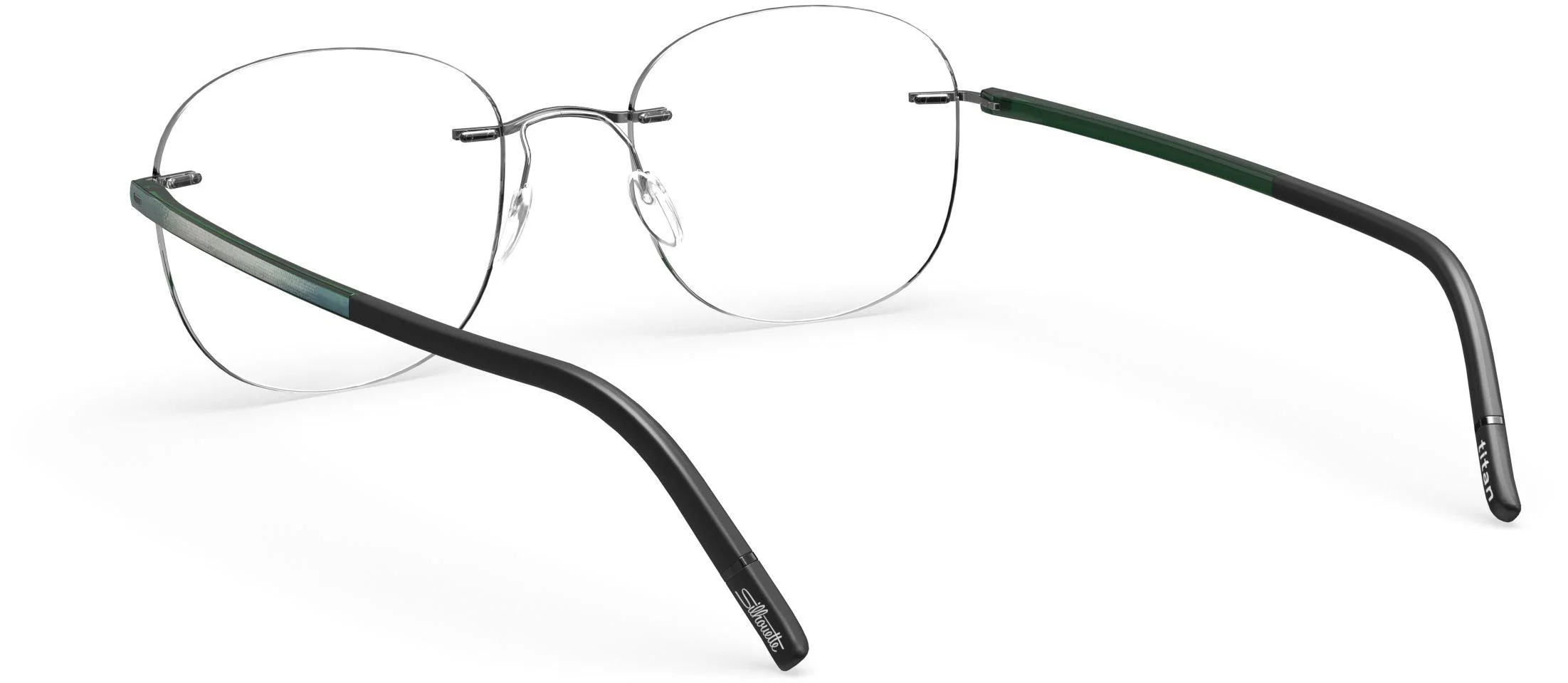 Silhouette The Wave Color Groove Demo Rimless 5567 Eyeglasses - Image 25