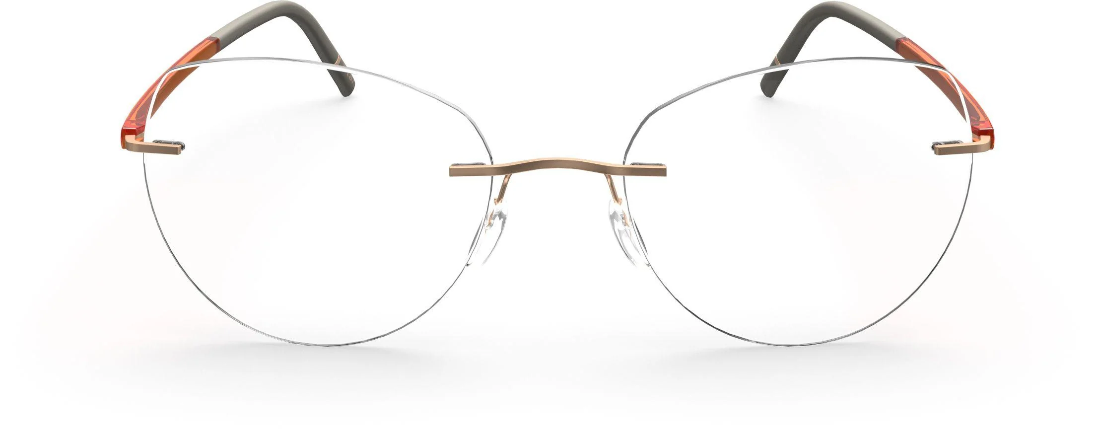 Silhouette The Wave Color Groove Demo Rimless 5567 Eyeglasses - Image 44