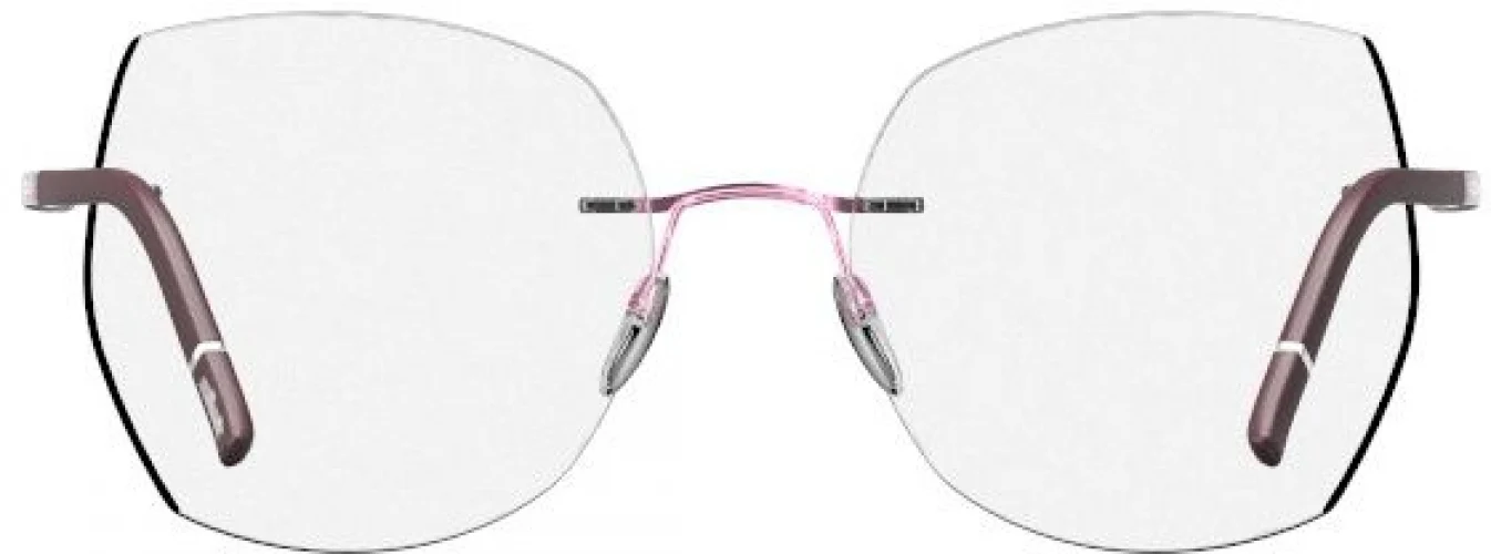 Silhouette The Wave Color Groove Demo Rimless 5567 Eyeglasses - Image 58