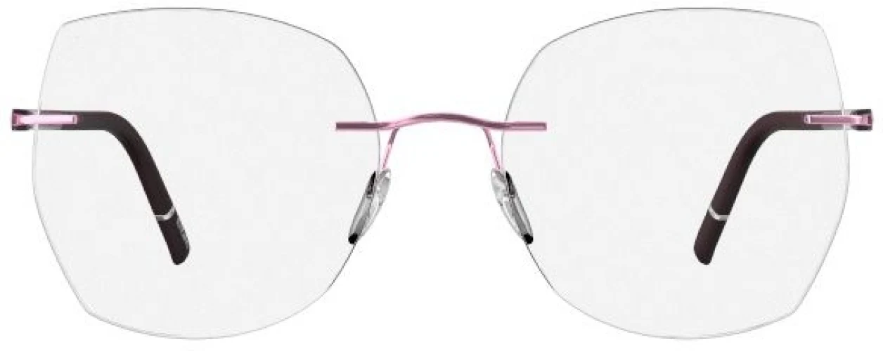Silhouette The Wave Color Groove Demo Rimless 5567 Eyeglasses - Image 68
