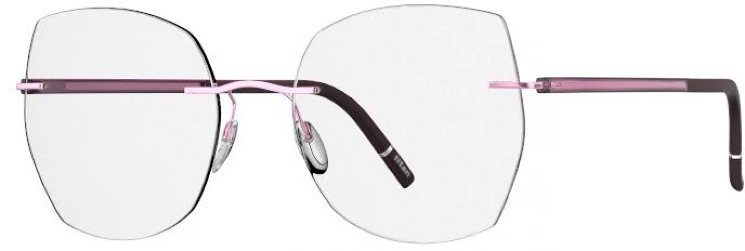 Silhouette The Wave Color Groove Demo Rimless 5567 Eyeglasses - Image 69
