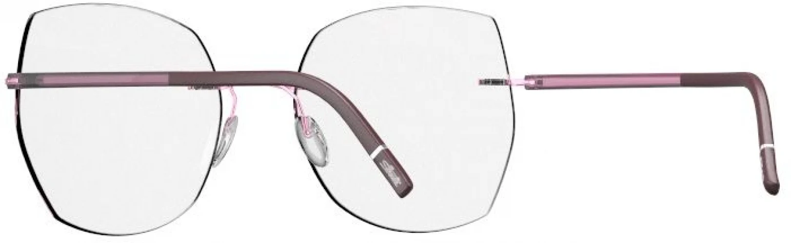 Silhouette The Wave Color Groove Demo Rimless 5567 Eyeglasses - Image 73