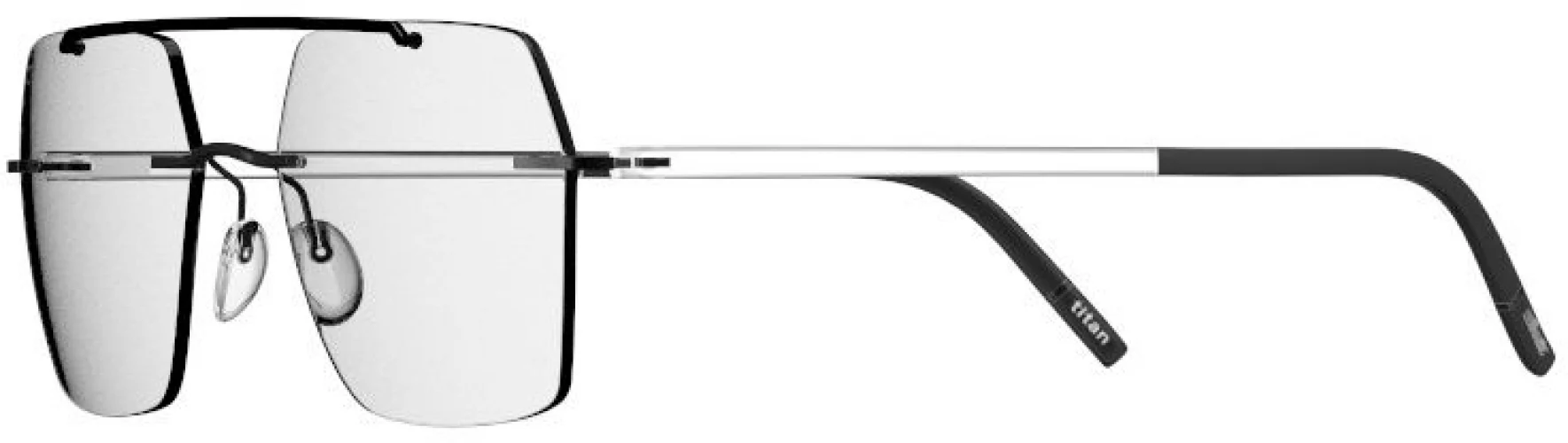 Silhouette The Wave Color Groove Demo Rimless 5567 Eyeglasses - Image 78
