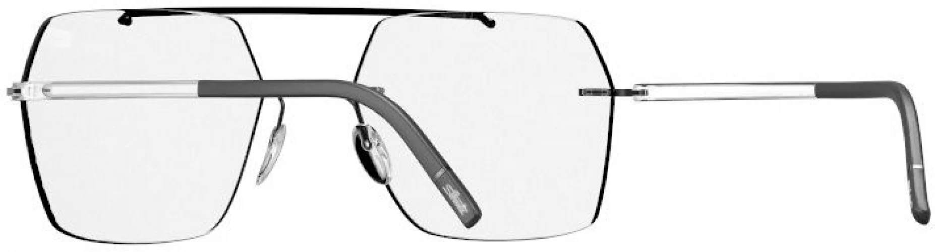 Silhouette The Wave Color Groove Demo Rimless 5567 Eyeglasses - Image 81