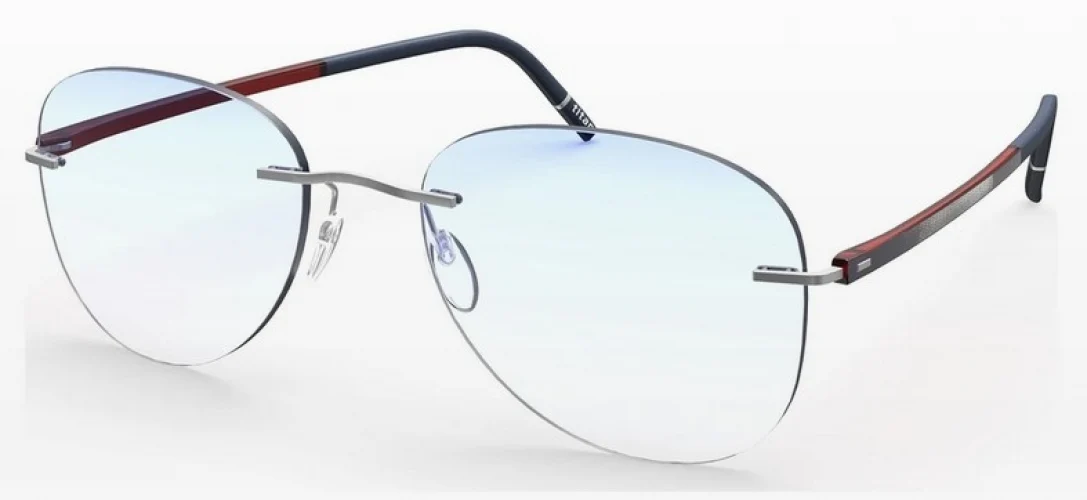 Silhouette The Wave Color Groove Demo Rimless 5567 Eyeglasses - Image 94