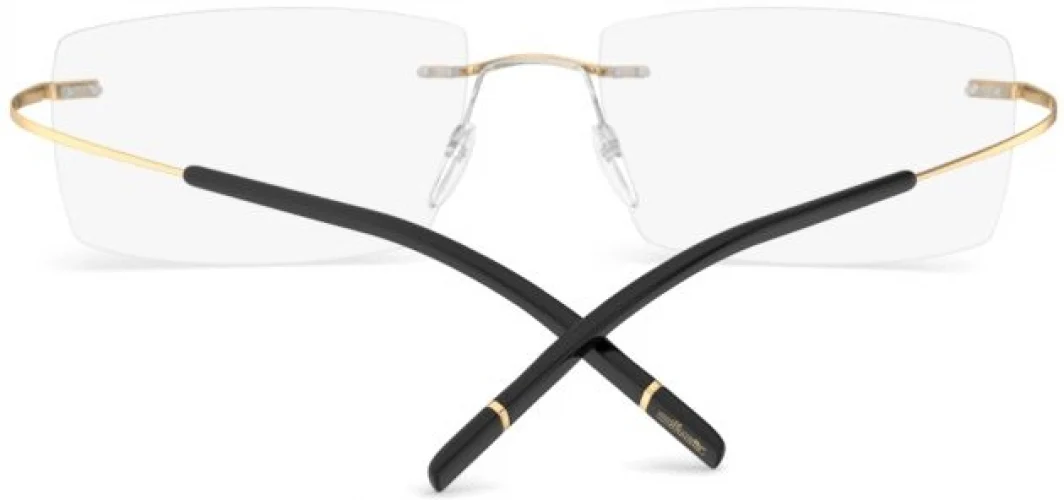 Silhouette TMA The Icon Gold Edition Demo Rimless 5539 Eyeglasses - Image 11