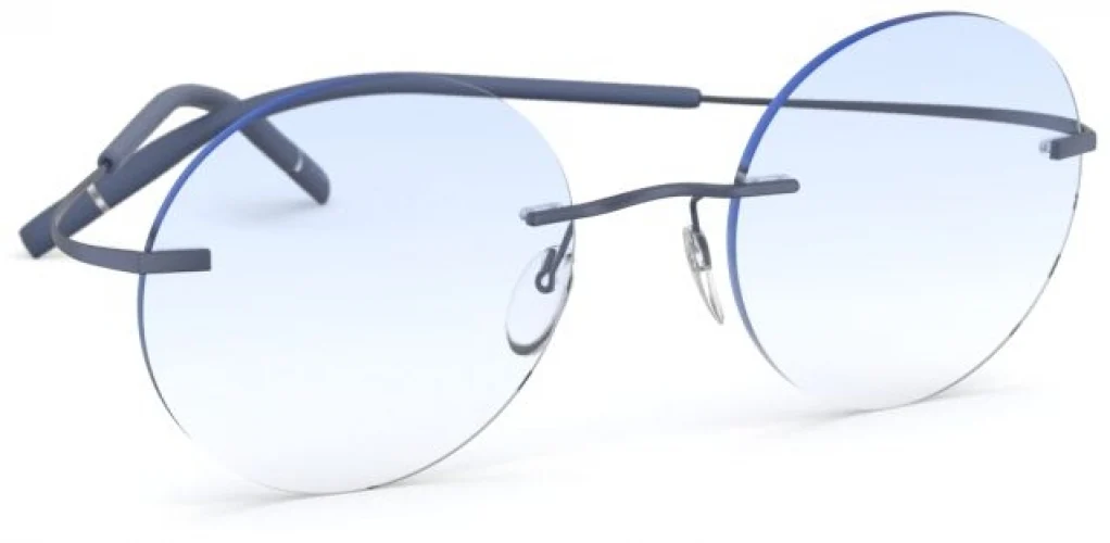 Silhouette TMA - The Icon II Demo Rimless 5541 Eyeglasses - Image 11