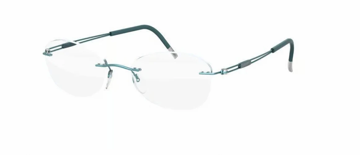 Silhouette TNG 2018 Demo Rimless 5521 Eyeglasses - Image 2