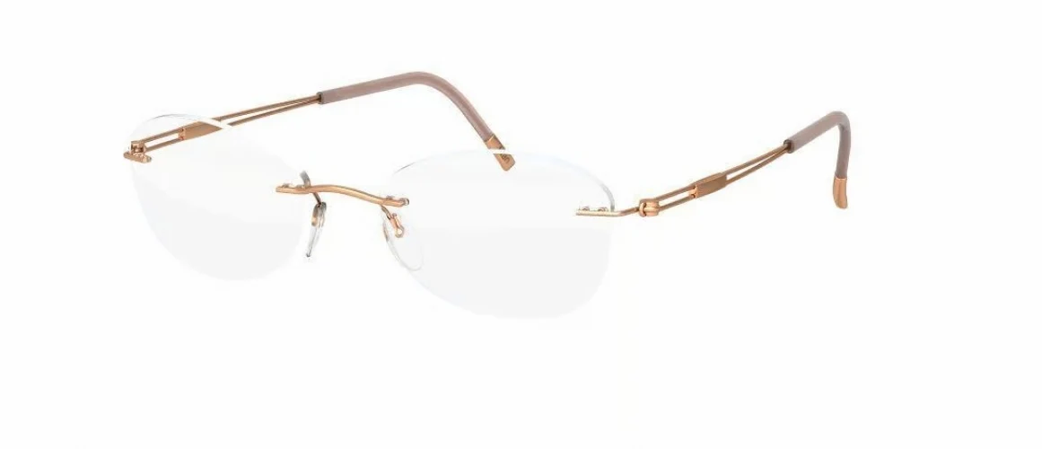 Silhouette TNG 2018 Demo Rimless 5521 Eyeglasses - Image 5